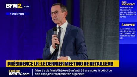 Présidence LR: Bruno Retailleau affirme avoir reçu "des coups de tous les côtés"