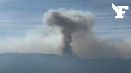 Les images aériennes impressionnantes d'un des plus grands incendies qui frappent l'Espagne