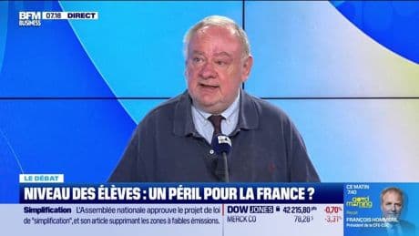 Nicolas Doze face à Jean-Marc Daniel : Niveau des élèves, un péril pour la France ? - 18/06