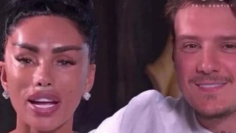 Katie Price and boyfriend JJ Slater clash as he shows off results of latest surgery