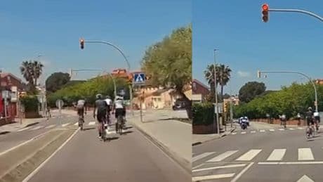 Cuatro personas se saltan un semáforo y cientos de personas 'estallan' de rabia: “Alucino con la gente, solo uno lo hace bien y es porque aprovecha para mirar el móvil”