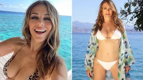 Liz Hurley's ageless snaps at 60 as she's called 'most beautiful woman in world'