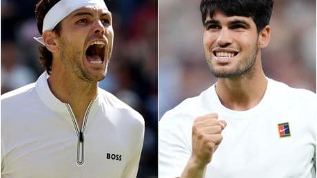 Wimbledon 2025 LIVE: Taylor Fritz vs Carlos Alcaraz latest score and semi-final updates