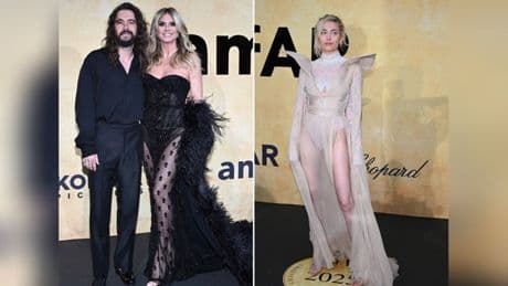 Heidi Klum und Paris Jackson: Sie setzen bei amfAR-Gala auf Transparenz