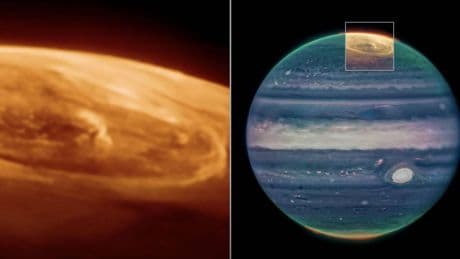 El James Webb mira a Júpiter y descubre que algo extraño sucede en su atmósfera