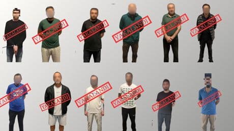 Dünyanın her yerinde aranan 12 suçlu Türkiye'ye getirildi!