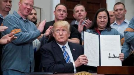 Los dos únicos aranceles de Trump que se mantienen tras el bloqueo del Tribunal de Comercio de EE.UU.