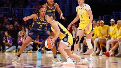Streaking Sparks defeat an Indiana Fever team missing Caitlin Clark