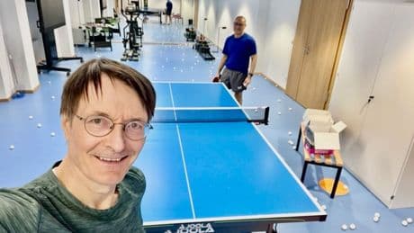 Tischtennis-Verbot - Nachfolgerin sperrt Lauterbach aus