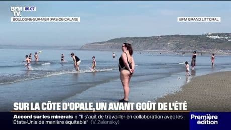 À Boulogne-sur-Mer, dans les Hauts-de-France, le beau temps ravi touristes et commerçants