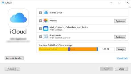 iCloud (Windows-App)