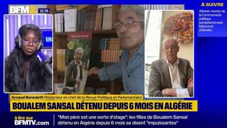 Boualem Sansal, "otage de la France et de l'Algérie" selon Arnaud Benedetti