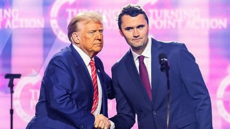 Photos show Charlie Kirk's rise from a young conservative upstart to a powerful member of Trump's inner circle