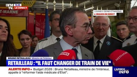 Bruno Retailleau appelle les Français au civisme face aux risques d'incendies