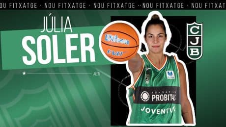 El Joventut incorpora a Júlia Soler, refuerzo clave en el perímetro