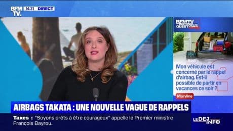 Rappel airbags défectueux : quels véhicules sont concernés ? - BFMTV répond à vos questions