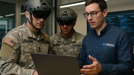 Meta se alía con el Ejército de Estados Unidos para crear cascos de guerra con IA