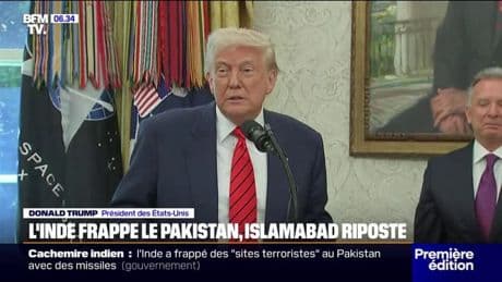 Donald Trump espère que les affrontements entre l'Inde et le Pakistan s'arrêteront "très rapidement"