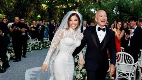 Spannende Details zur Bezos-Hochzeit - Laurens Söhne führten sie zur Zeremonie