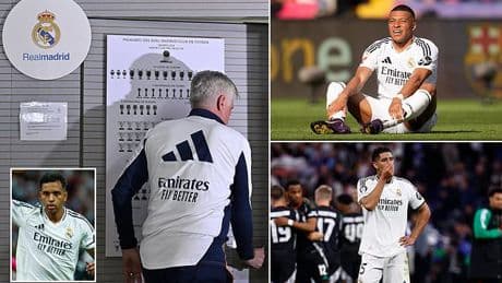 Inside Real Madrid's struggles: Stars blasted as 'too individual', Rodrygo's rift with Jude Bellingham and how Kylian Mbappe's arrival unbalanced Carlo Ancelotti's star-studded side