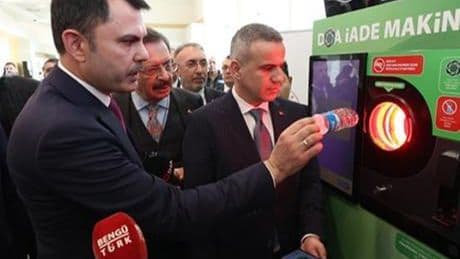 Bakan Kurum açıkladı! 6 ile daha Depozito İade Makineleri kuruluyor