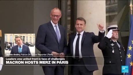 Macron and Merz vow united front in face of challenges