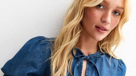 New Look’s Ganni-inspired tie-front blouse is currently 25% off in summer sale