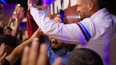 Trabzonspor taraftarından takıma destek