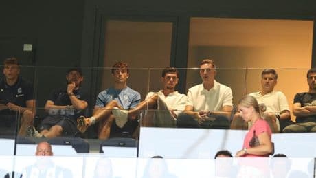 Sadiq y Becker decidieron ayer no acudir a Anoeta a ver a sus compañeros