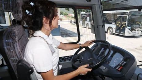 Muğla'nın kadın otobüs şoförleri