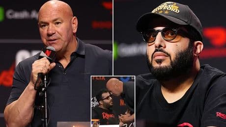 Dana White brutally snubs Turki Alalshikh at Canelo vs Crawford press conference in awkward moment