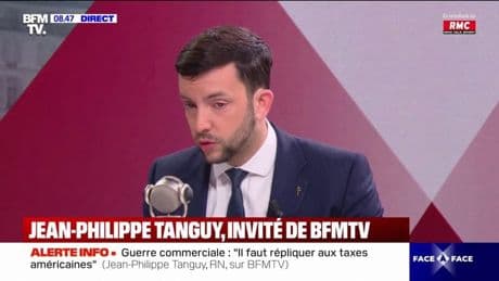 Gouvernement Bayrou: "Si on demandait des impôts nouveaux, nous censurerions", assure Jean-Philippe Tanguy (RN)