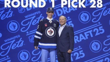 Winnipeg Jets complete Day 2 of NHL Draft, re-sign Haydn Fleury
