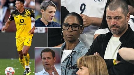 Jude Bellingham's parents BANNED from Borussia Dortmund's dressing room after his 'emotional' dad tried to confront brother Jobe's boss when he hauled 19-year-old off at half-time