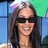 Maya Jama wows in figure-hugging burgundy dress as she joins Katherine Jenkins and Hayley Atwell for a star-studded day at the women's singles final at Wimbledon