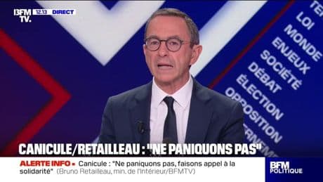 Écologie: "Zéro artificialisation nette, c'est un principe bureaucratique, totalement injuste", déclare Bruno Retailleau, ministre de l'Intérieur