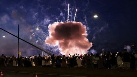 19 injured after fireworks show goes awry at fair in western Germany
