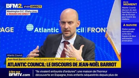Jean-Noël Barrot: "Sur certains des problèmes majeurs, la France et les USA travaillent ensemble pour trouver la bonne solution"