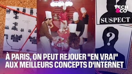 À Paris, on peut rejouer "en vrai" aux meilleurs concepts d'internet