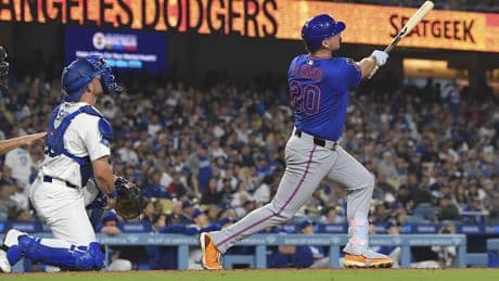 Pete Alonso belts two homers as Mets roll past rival Dodgers