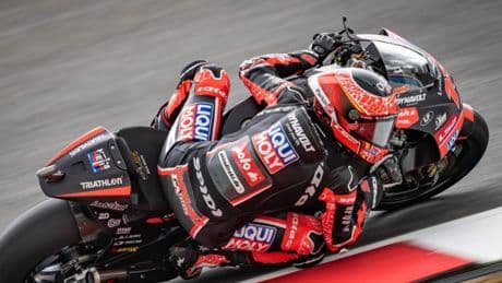 Manu González manda y sorprende Adrián Huertas en los libres de Moto2