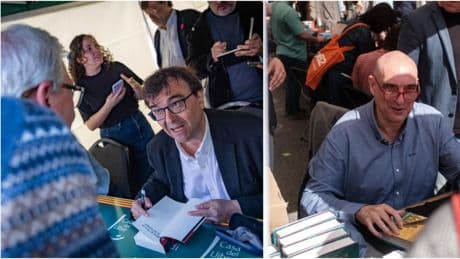 Javier Cercas, María Dueñas y Xavier Bosch, los más vendidos en Sant Jordi