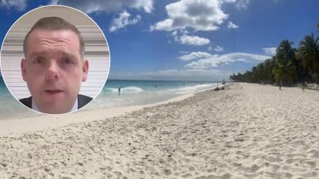 'Farcical:' Ross criticised for chairing Holyrood committee meeting from Caribbean
