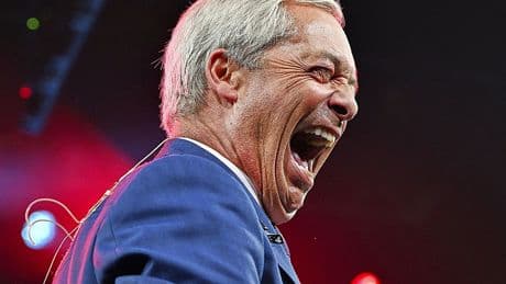 La gran fiesta de Nigel Farage en Birmingham con el respaldo de las encuestas