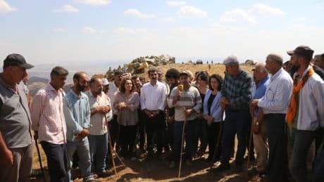 Hasandin'de madene karşı direniş sürüyor