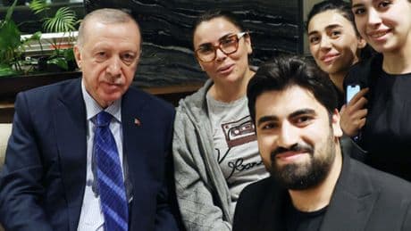 Cumhurbaşkanı Erdoğan kafede vatandaşlarla buluştu