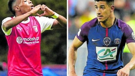 Sólo los rojiblancos Yuri y Djaló saben lo que es jugar la Champions, pero con otra camiseta