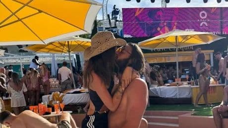 Andy Carroll and Lou Teasdale pack on the PDA as he reveals his sweet nickname for her