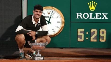 Carlos Alcaraz tendrá que pagar 1.181.936 euros a Hacienda por ganar Roland Garros
