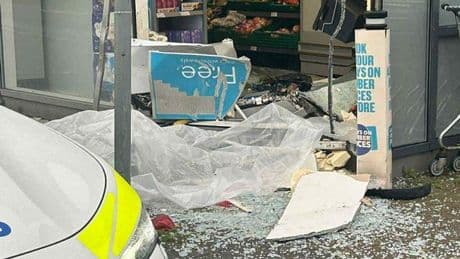 Cops probe Co-op ATM gang after second store rammed in smash and grab theft